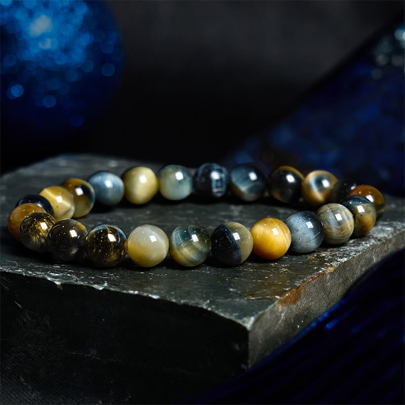 Fortune Jewel Various Tiger Eye Confidence Bracelet
