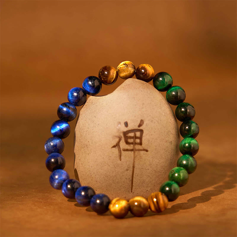 Fortune Jewel Various Tiger Eye Confidence Bracelet