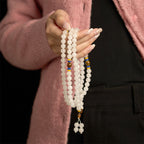 Fortune Jewel 108 Mala Beads Natural Quartzite Wealth Luck Bracelet