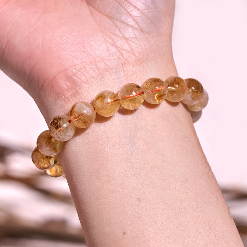 Fortune Jewel Boost Confidence Yellow Series Happiness Positive Bracelet