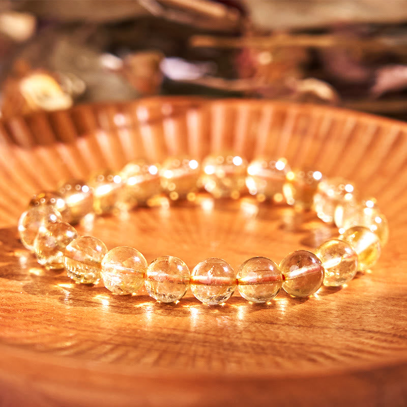 Fortune Jewel Boost Confidence Yellow Series Happiness Positive Bracelet