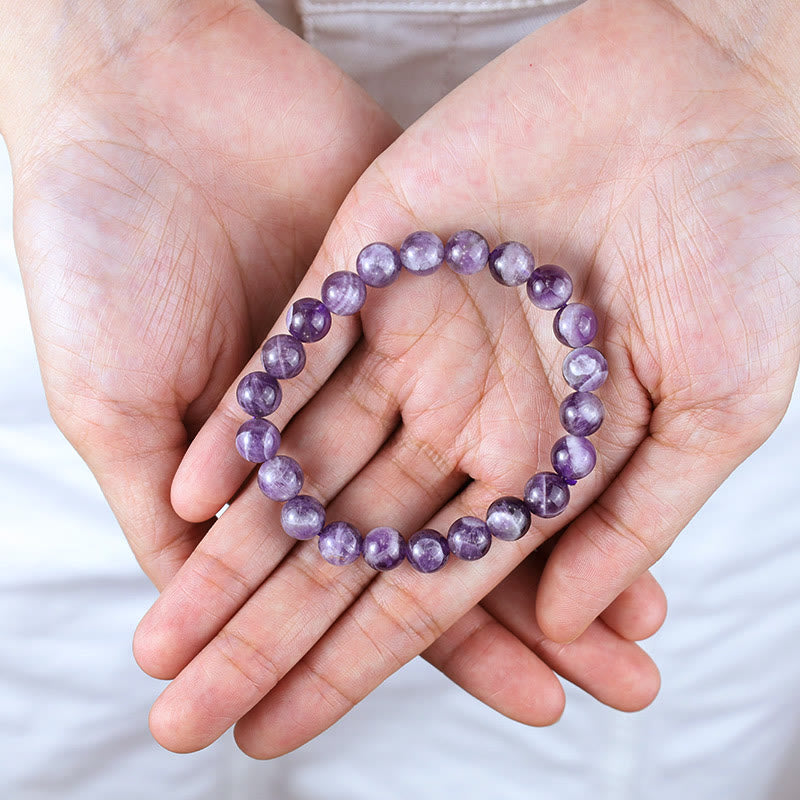Fortune Jewel Keep Calm Purple Series Healing Love Bracelet