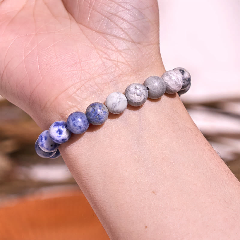 Fortune Jewel Let The Past Go Blue Series Calm Tranquility Bracelet