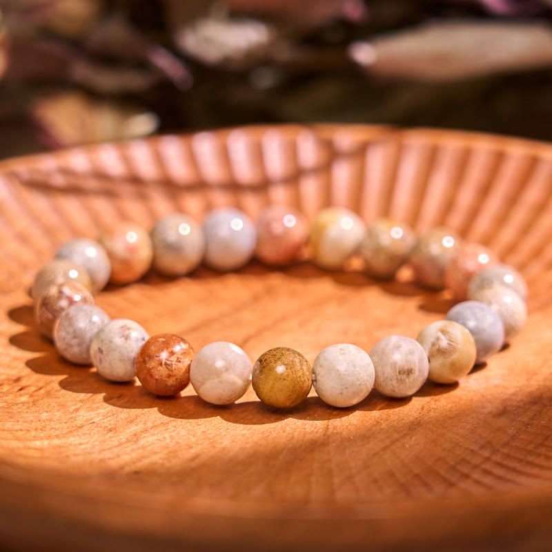 Fortune Jewel Boost Vitality Warm Color Series Positive Courage Bracelet
