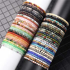Fortune Jewel 4mm Various Stone Crystal Mini Beads Healing Bracelet