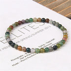 Fortune Jewel 4mm Various Stone Crystal Mini Beads Healing Bracelet