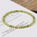Fortune Jewel 4mm Various Stone Crystal Mini Beads Healing Bracelet