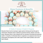 Fortune Jewel 4mm Various Stone Crystal Mini Beads Healing Bracelet