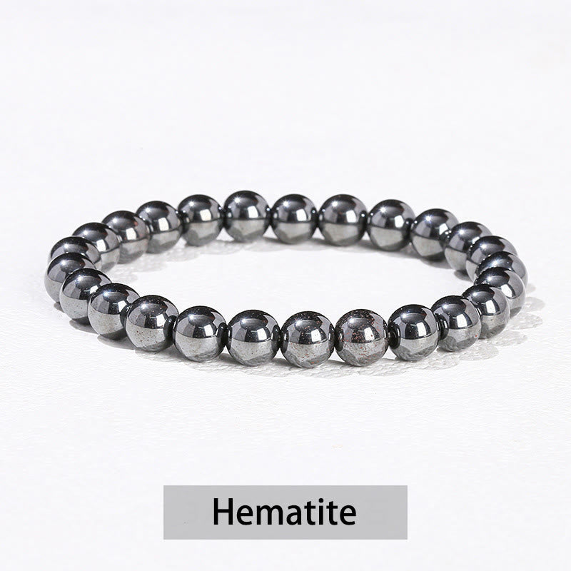 Fortune Jewel Various Crystal Stone Amethyst Green Aventurine Rose Quartz Healing Bracelet