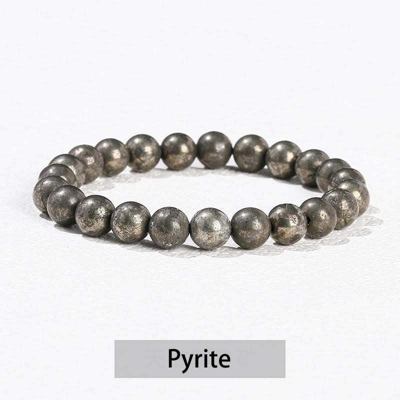 Fortune Jewel Various Crystal Stone Amethyst Green Aventurine Rose Quartz Healing Bracelet