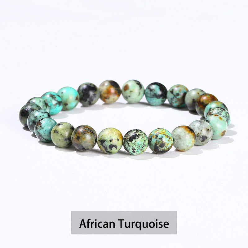 Fortune Jewel Various Crystal Stone Amethyst Green Aventurine Rose Quartz Healing Bracelet