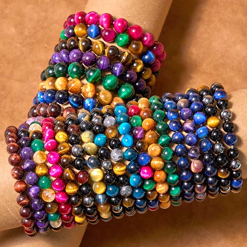 Fortune Jewel Various Tiger Eye Confidence Bracelet