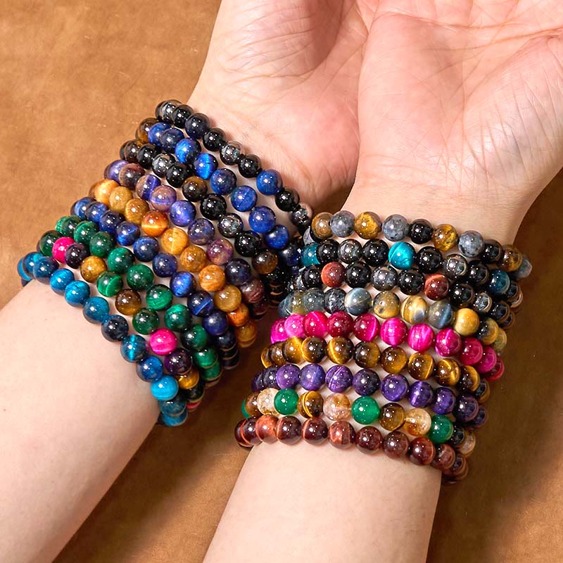 Fortune Jewel Various Tiger Eye Confidence Bracelet