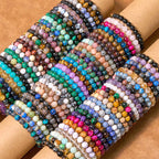 Buddha Stone Various Crystals Malachite Lazurite Lapis Lazuli Hemimorphite Calmness Bracelet