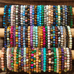 Buddha Stone Various Crystals Malachite Lazurite Lapis Lazuli Hemimorphite Calmness Bracelet
