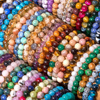 Buddha Stone Various Crystals Malachite Lazurite Lapis Lazuli Hemimorphite Calmness Bracelet