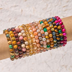 Fortune Jewel Boost Vitality Warm Color Series Positive Courage Bracelet