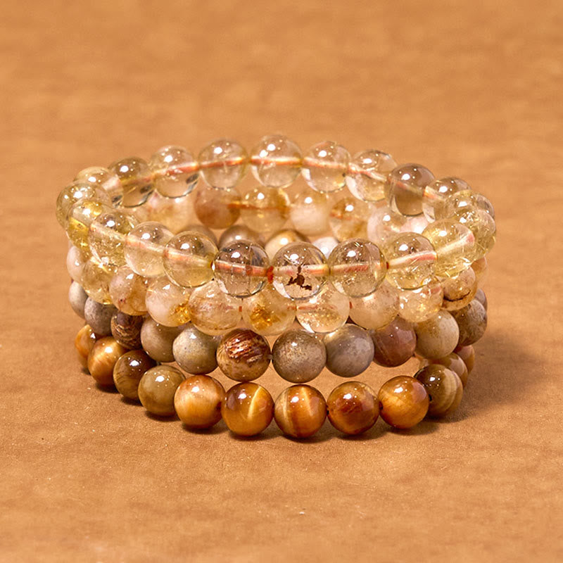 Fortune Jewel Boost Confidence Yellow Series Happiness Positive Bracelet