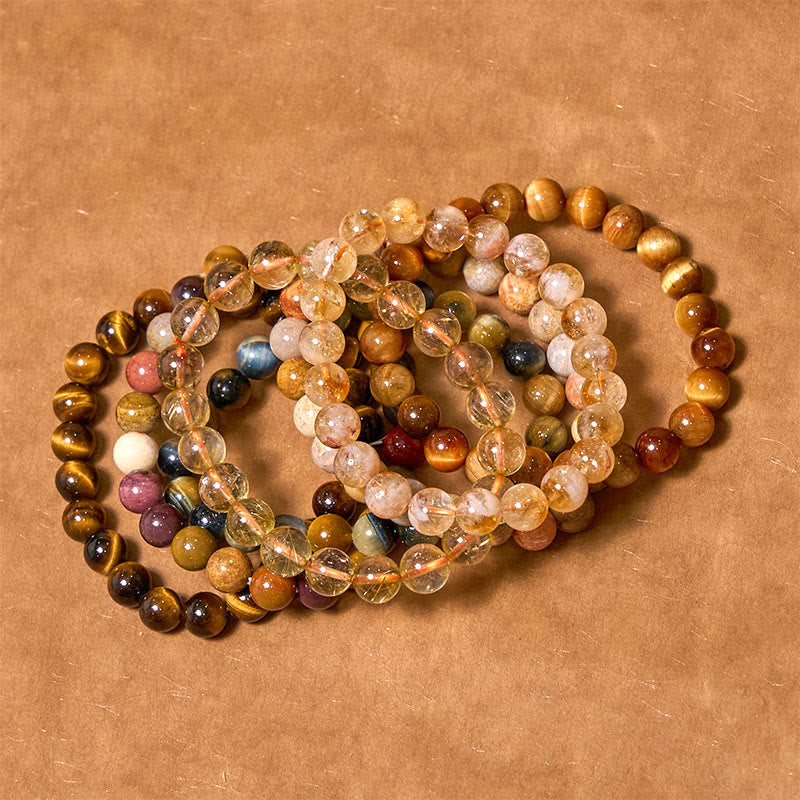 Fortune Jewel Boost Confidence Yellow Series Happiness Positive Bracelet