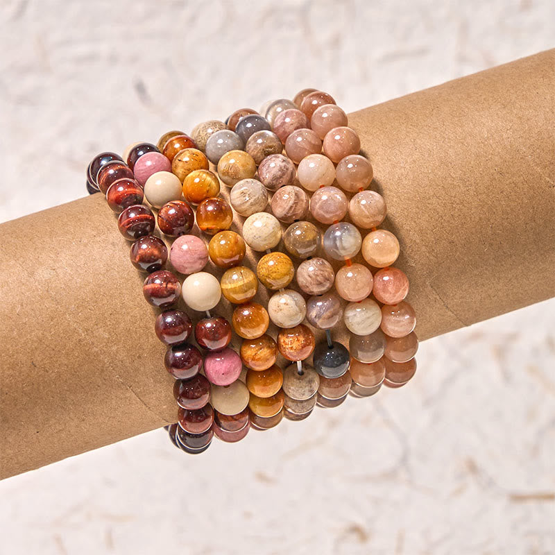 Fortune Jewel Inspire Creativity Orange Red Series Passion Courage Bracelet