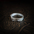 Fortune Jewel 999 Sterling Silver Buddha Eyes Protection Ring - Fortune Jewel