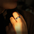 Fortune Jewel 999 Sterling Silver Buddha Eyes Protection Ring - Fortune Jewel