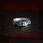 Fortune Jewel 999 Sterling Silver Buddha Eyes Protection Ring - Fortune Jewel