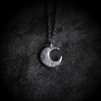 Fortune Jewel 999 Sterling Silver Moon Balance Necklace Pendant
