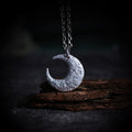 Fortune Jewel 999 Sterling Silver Moon Balance Necklace Pendant