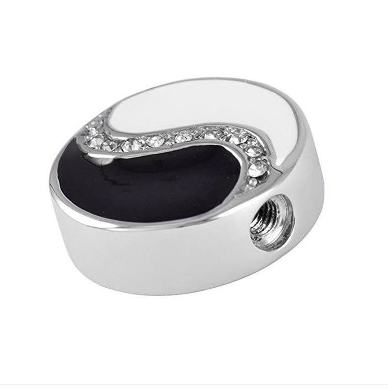 Fortune Jewel Yin Yang Titanium Steel Harmony Necklace Pendant Fortune Jewel