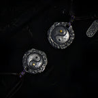 Fortune Jewel 999 Sterling Silver Tai Chi Yin Yang Design Harmony Necklace Pendant Fortune Jewel