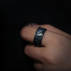 Fortune Jewel 999 Sterling Silver Yin Yang Balance Ring Fortune Jewel