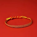 Fortune Jewel Red String Yellow String Luck Bracelet