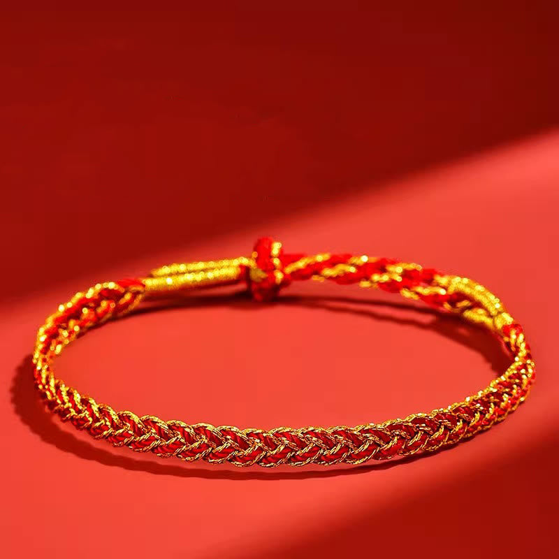 Fortune Jewel Red String Yellow String Luck Bracelet