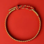 Fortune Jewel Red String Yellow String Luck Bracelet