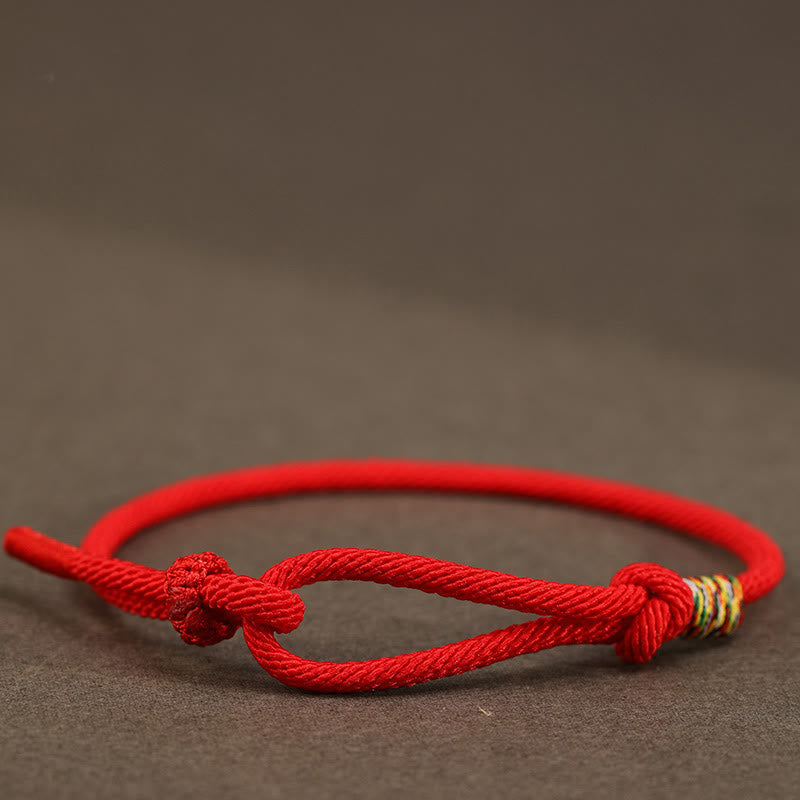 Fortune Jewel Red String 925 Sterling Silver 999 Sterling Silver Coin Luck Bracelet