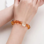 Fortune Jewel Topaz Zashi Lhamo Kindness Bracelet