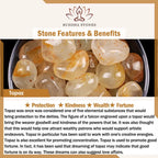 Fortune Jewel "May Balance and Safety Be With You"Peacock Agate Bracelet Includes Gift Message Card Fortune Jewel