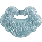 Fortune Jewel Lotus Carved Jade Ruyi Abundance Prosperity Abundance Necklace Pendant Fortune Jewel