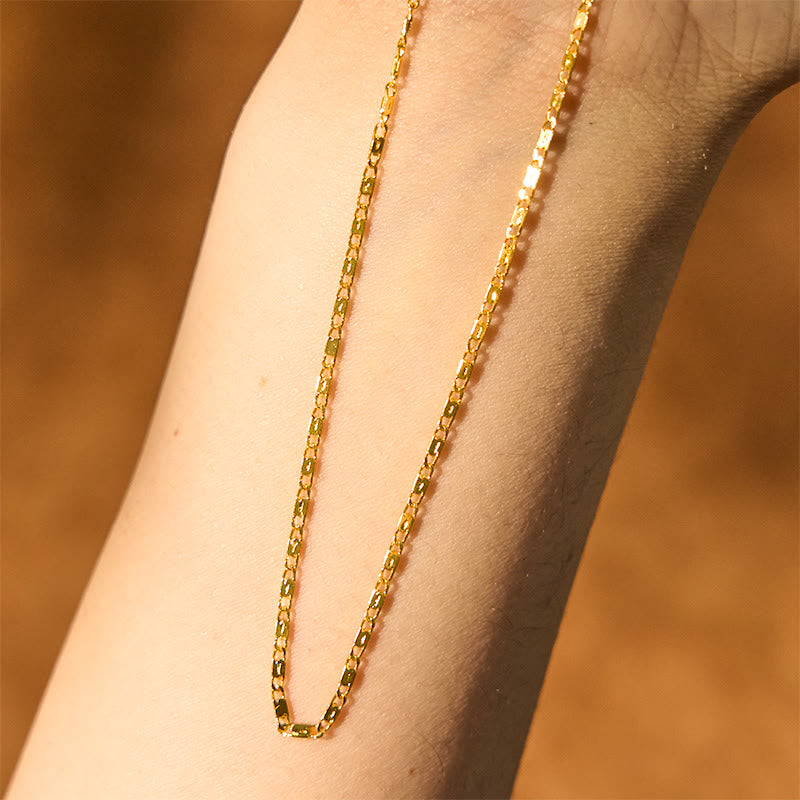 Fortune Jewel Gold plated Copper Brass Rotatable Windmill Luck Necklace Pendant