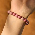 Fortune Jewel Rhodonite Healing Relationships Bracelet