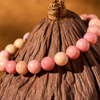 Fortune Jewel Rhodonite Healing Relationships Bracelet