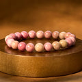 Fortune Jewel Rhodonite Healing Relationships Bracelet