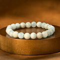 Fortune Jewel Natural Aquamarine Healing Bead Bracelet