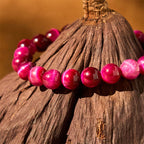 Fortune Jewel Red Tiger Eye Calm Bracelet