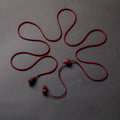 Fortune Jewel Natural Cinnabar Chinese Zodiac Gourd Calm Blessing Red String Belly Chain
