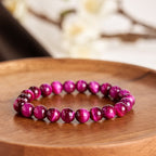 Fortune Jewel Red Tiger Eye Calm Bracelet