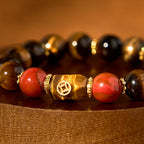 Fortune Jewel Tiger Eye Courage Bracelet