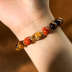 Fortune Jewel Tiger Eye Courage Bracelet