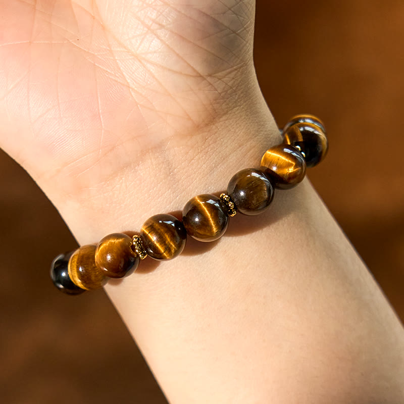 Fortune Jewel Tiger Eye Courage Bracelet